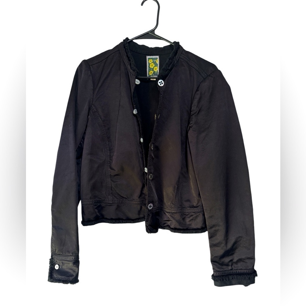 Burning torch jacket y2k western cowgirl black whimsigoth festival large
